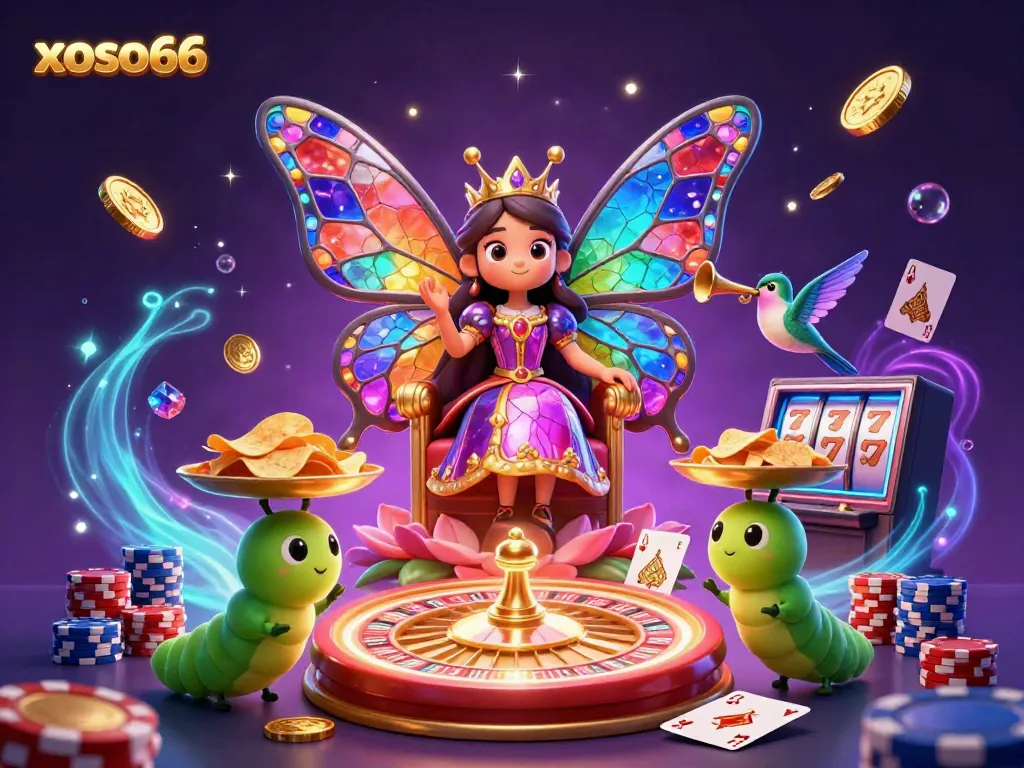 Play exciting lottery games at xoso66 with colorful casino features and energetic character designs.