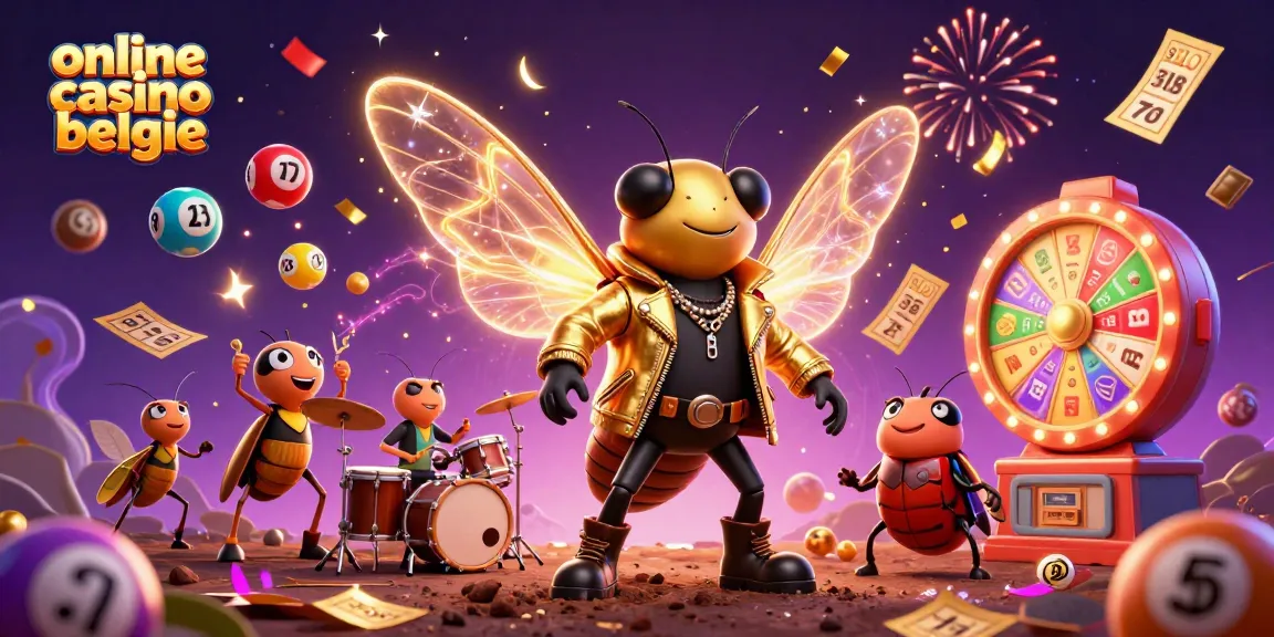 Experience the thrill of online casino belgie with a vibrant rock star theme and dynamic game elements.