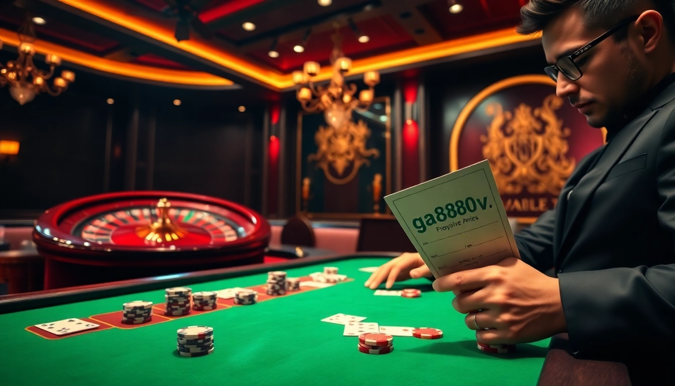 Experience the thrill at https://ga888v.net/ with a sophisticated casino gaming scene.