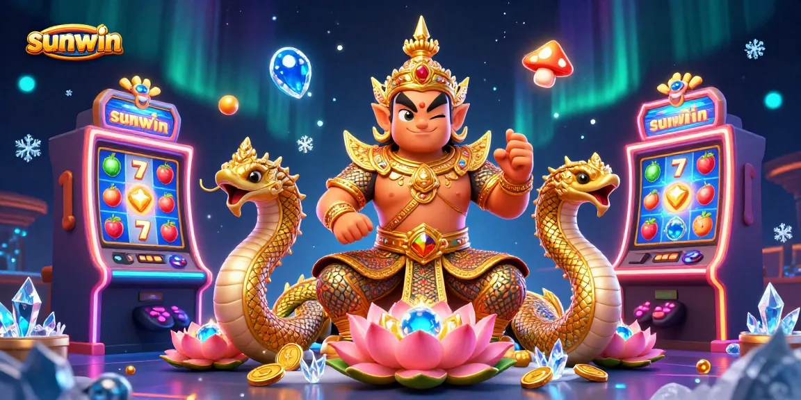 Experience exciting slot adventures with sunwin featuring yaksha, Naga serpents, and vibrant game elements.