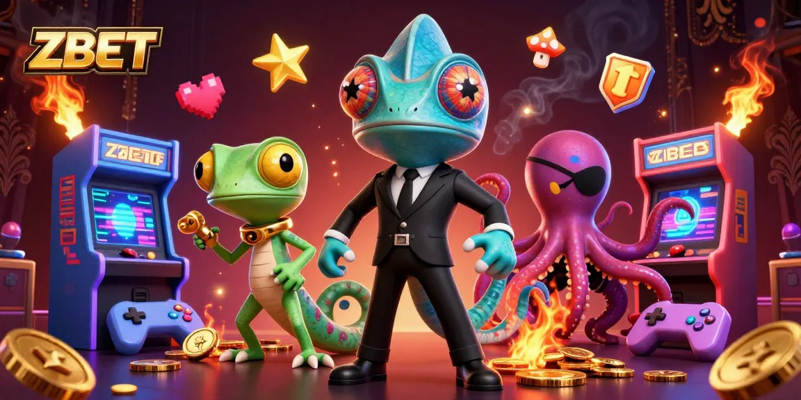 ZBET players enjoy thrilling casino games supported by vibrant characters and dynamic gaming elements.